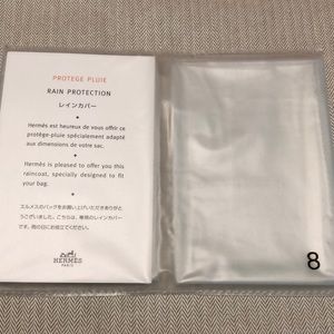 Hermes Rain Protection Cover No.8 New